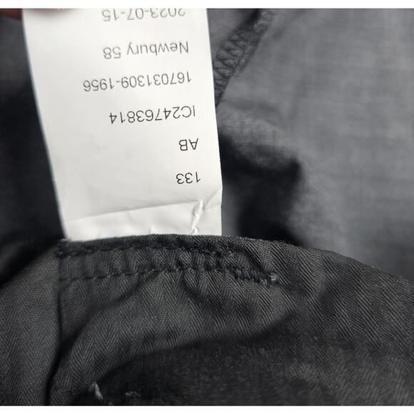 Indochino Dress Pants Mens 40x30 Wool Flat Front Trouser Office Gray Career - Picture 7 of 8